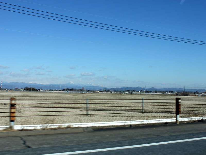 東北自動車道・車窓からの風景