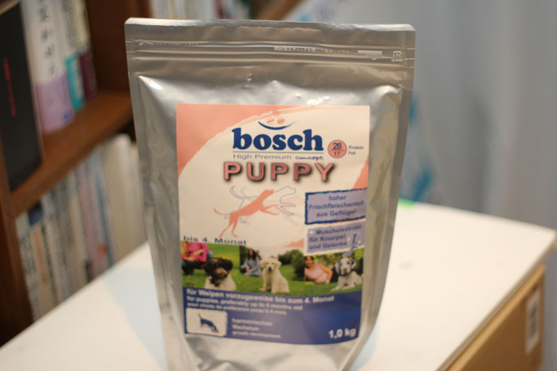 boschのパピー用フード