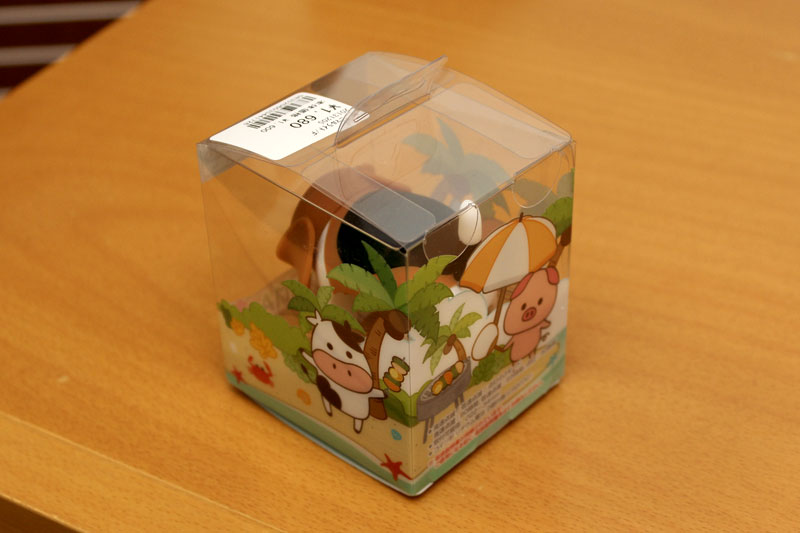 かわいらしい外箱