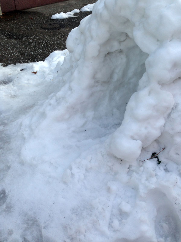 謎の氷穴