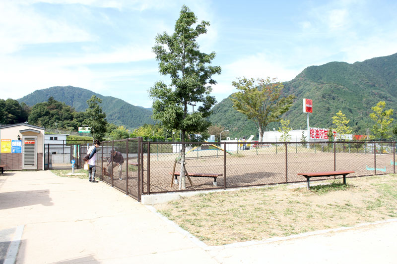 談合坂のドッグラン