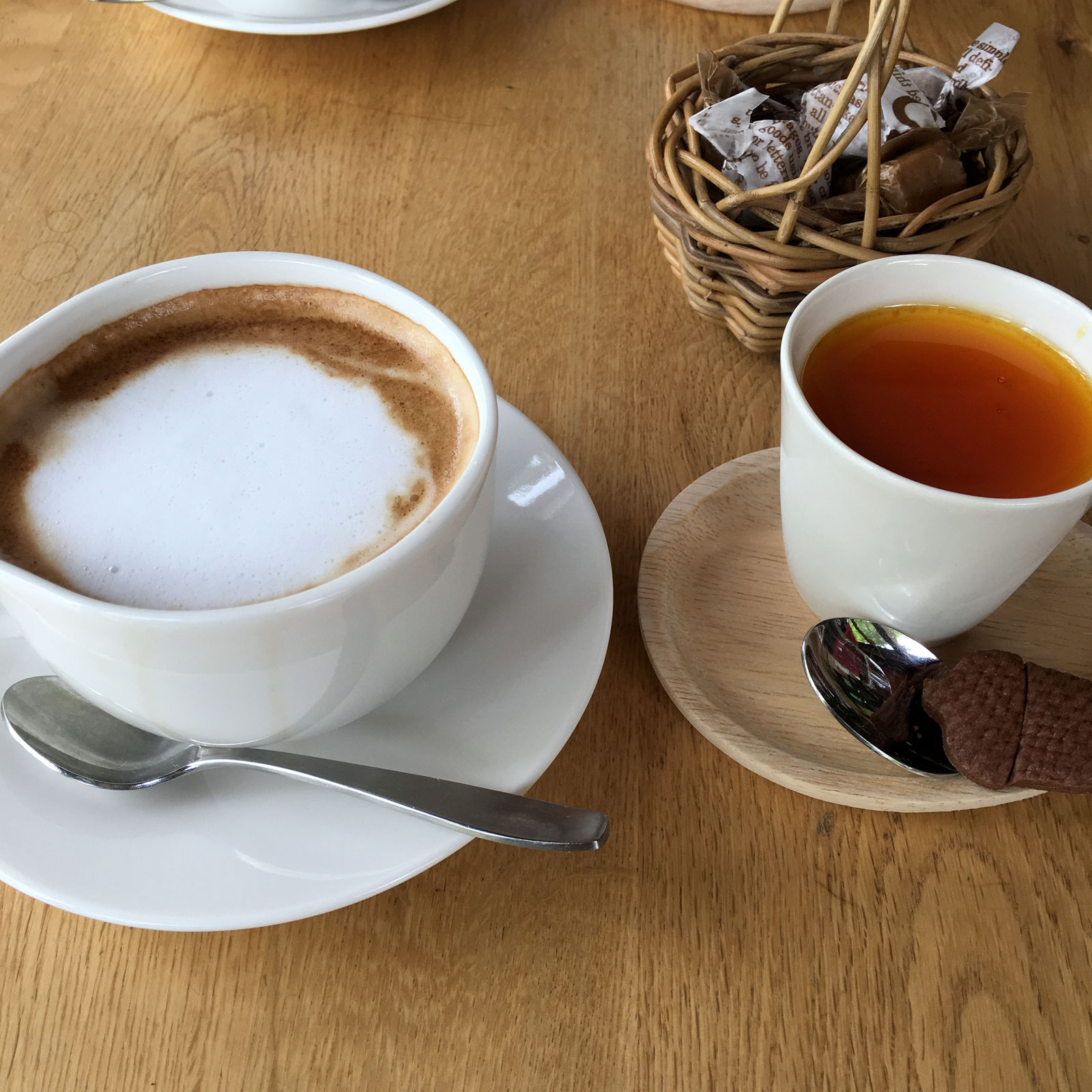 プリンと珈琲