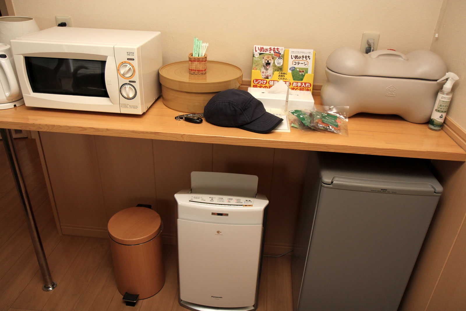いぬのきもちコテージの備品