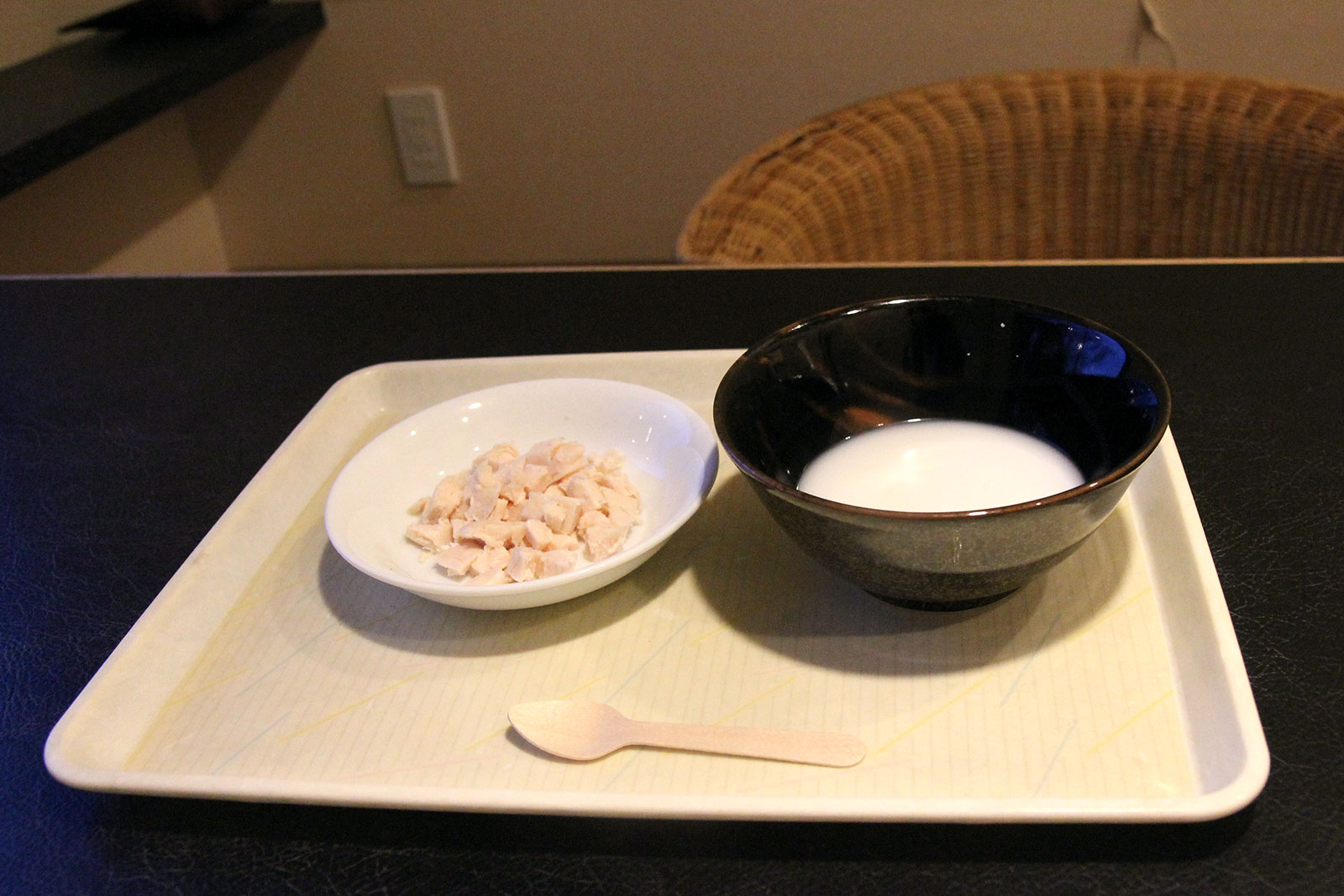 空豆さん用のお食事